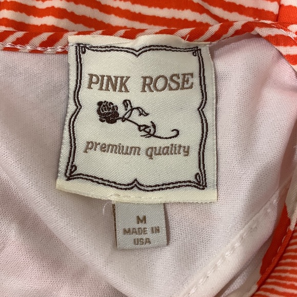 Pink Rose Striped Dress - Picture 10 of 12